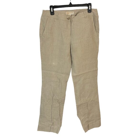Michael Michael Kors 100% Linen Pant 8‎ - Picture 1 of 4